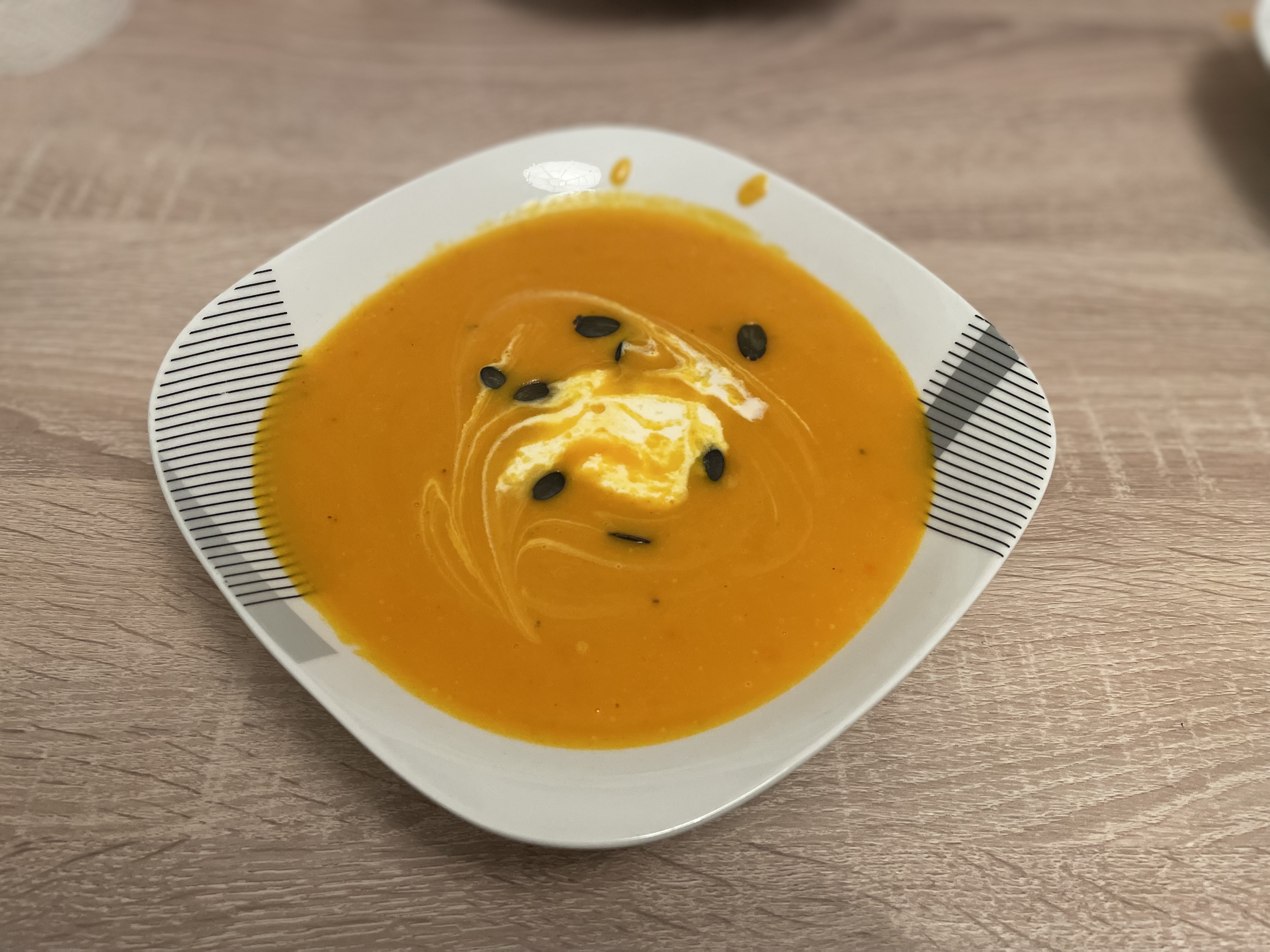Kürbiscremesuppe